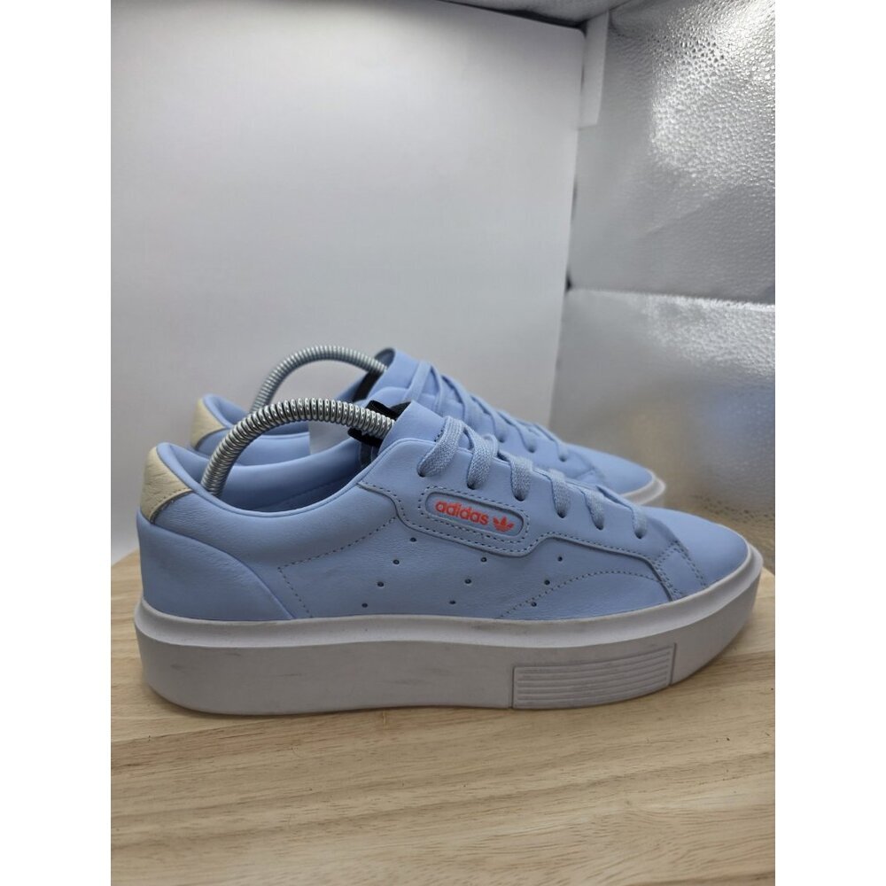 Women's Adidas Leather Sneakers - Picture 4 of 9